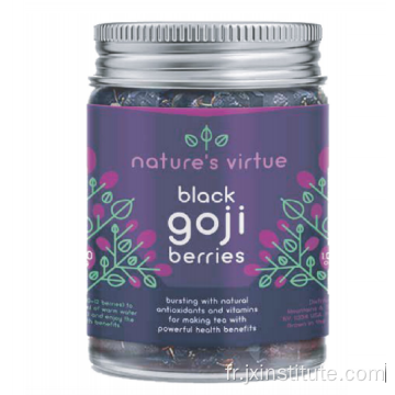 30g de baies de goji noires emballées (séchées à l&#39;ombre)